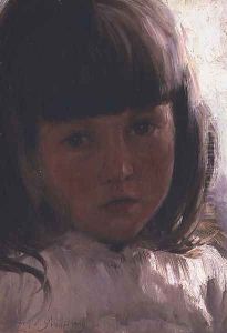 Study of a young girl by Edward Emerson Simmons