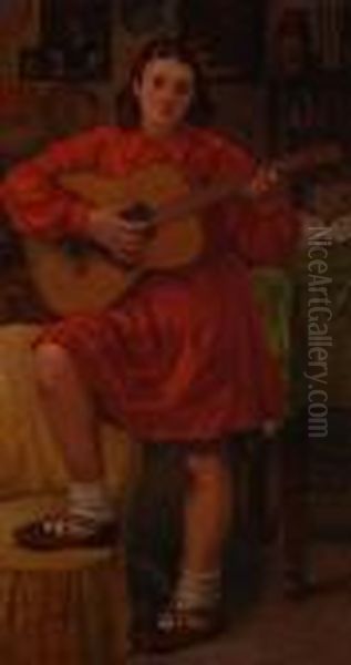 Ragazza Che Suona Lachitarra - view 1