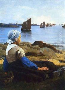 Awaiting His Return by Edward Emerson Simmons