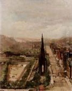Princes Street Edinburgo by Eugenio Scorzelli