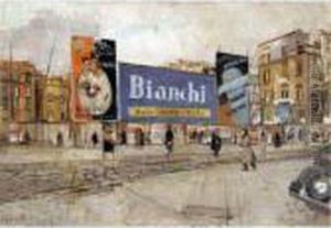 Via Marina by Eugenio Scorzelli