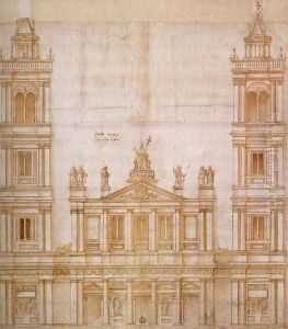 Design for the facade of San Lorenzo, Florence 1516