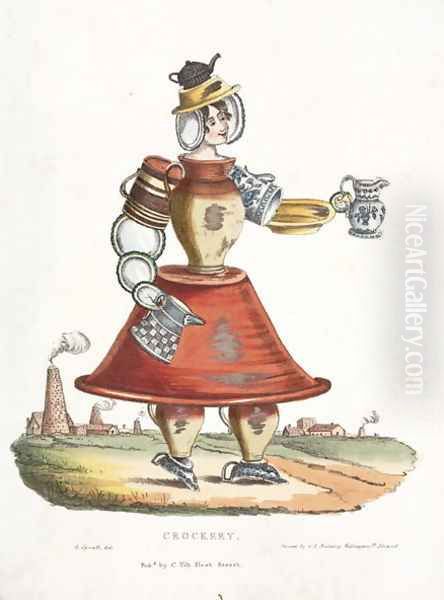 Crockery, c.1831 - view 1