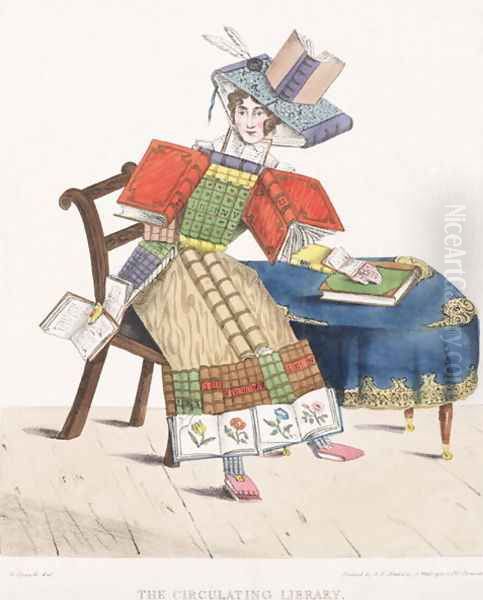 The Circulating Library, 1830 - view 1