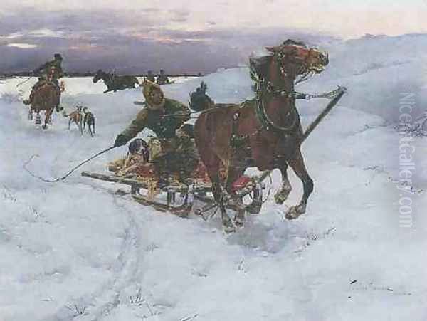 Journey in the Snow - view 1