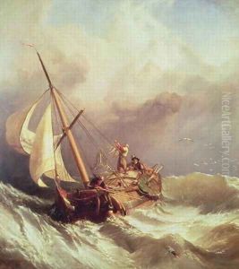 On the Dogger Bank, 1846 by William Clarkson Stanfield