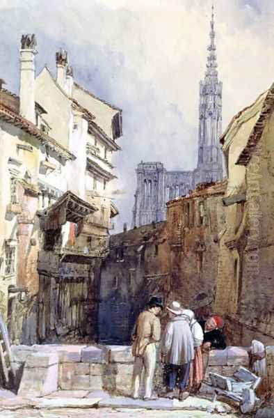 A Canal at Strasbourg - view 1