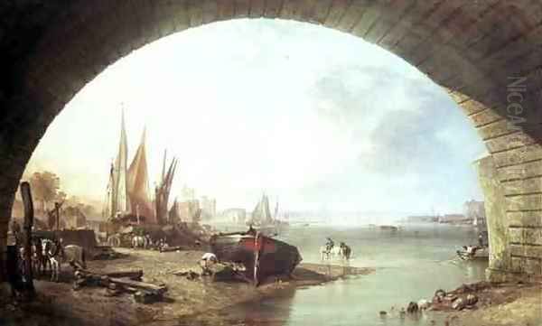 Old Vauxhall Bridge, London - view 1