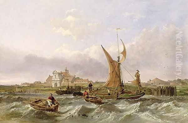 Tilbury Fort - Wind Against the Tide, 1853 - view 1