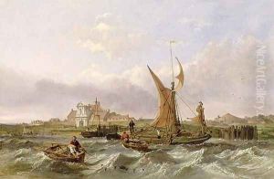 Tilbury Fort - Wind Against the Tide, 1853 by William Clarkson Stanfield