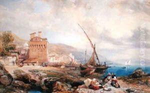 Gulf of Salerno, c.1840 by William Clarkson Stanfield