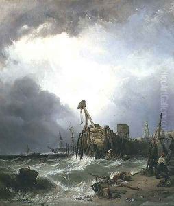 Old Holland, 1858 by William Clarkson Stanfield