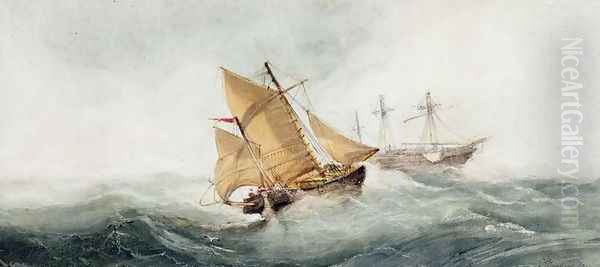 Approaching the Wreck, 1837 - view 1