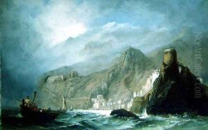 Rocky Bay by William Clarkson Stanfield