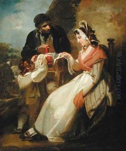 The Wandering Sailor, previously known as The Ballad Seller, c.1798 by Henry Singleton