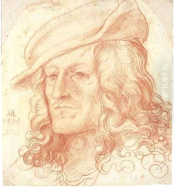 Portrait of a man, bust-length, wearing a hat - view 1