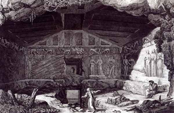 Etruscan Tomb, c.1780 - view 1