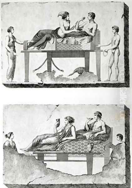 Frescos from Etruscan Tombs, c.1780 - view 1