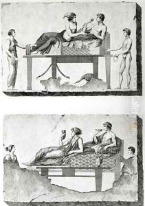 Frescos from Etruscan Tombs, c.1780 by Franciszek Smuglewicz