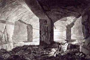 Tomb of the Cardinal at Tarquinia, c.1780 by Franciszek Smuglewicz