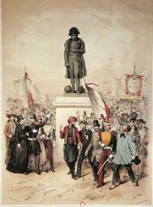 Universal Suffrage, 10th December 1848, election of Louis Napoleon Bonaparte 1808-73, 1848-49 by Frederic Sorrieu