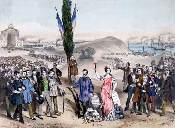 Universal Suffrage, 1850 - view 1