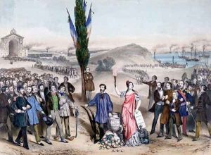 Universal Suffrage, 1850 by Frederic Sorrieu