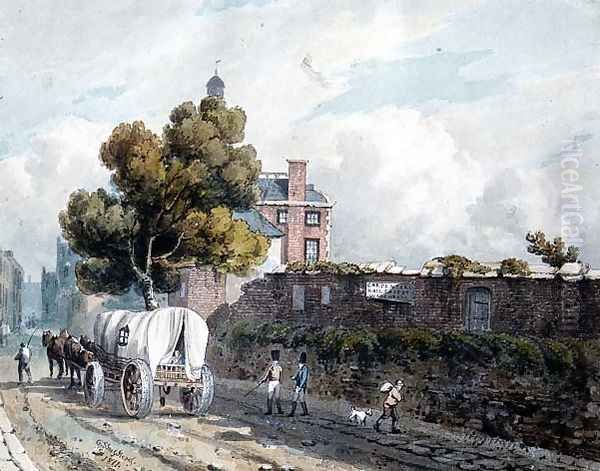 London Wall, 1811 - view 1