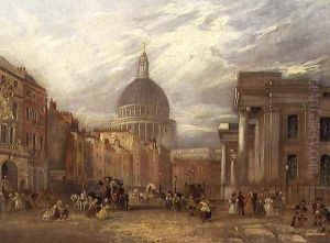 The Old General Post Office and St. Martins-le-Grand, 1835