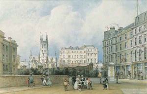 St. Saviour's Church, Southwark by George (Sydney) Shepherd
