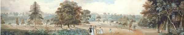 A summer's day in Richmond Park - view 1