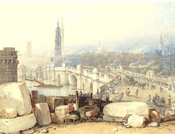 Old London Bridge - view 1