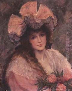 A Young Beauty by Frank Markham Skipworth