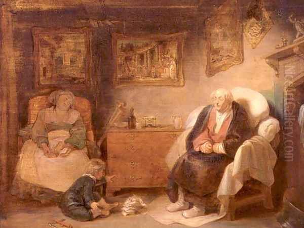 The Seven Ages of Man Second Childishness, Act II, scene vii from As You Like It by William Shakespeare - view 1