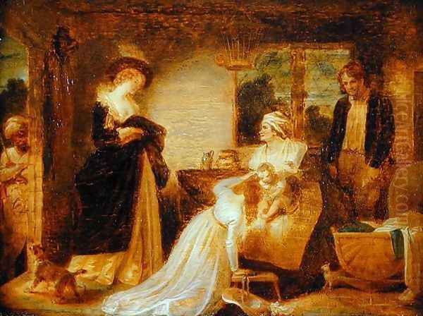 The Seven Ages of Man The Infant, from As You Like It II, vii, by William Shakespeare 1564-1616 c.1798-1801 - view 1