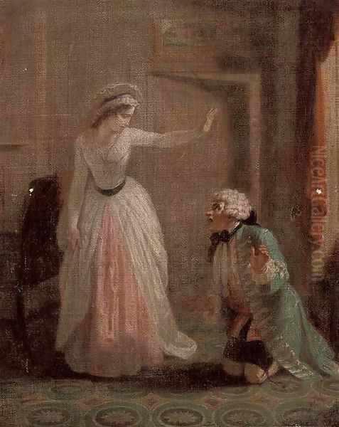 Scene from Samuel Richardson's Pamela - view 1