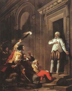 Death of Admiral de Coligny 1787 by Joseph Benoit Suvee