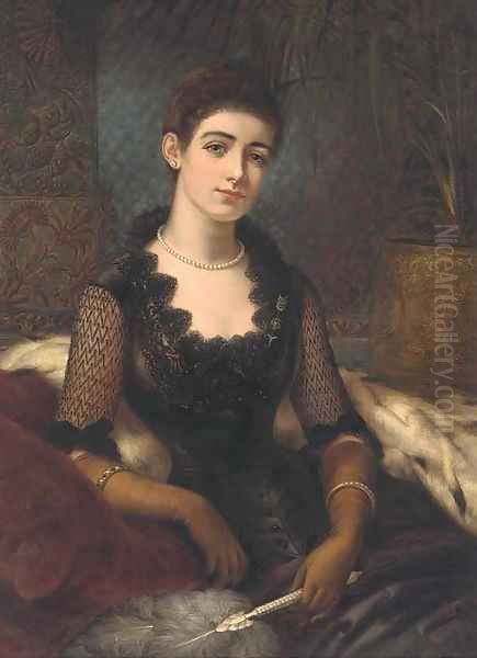 A portrait of Mrs James Alexander - view 1