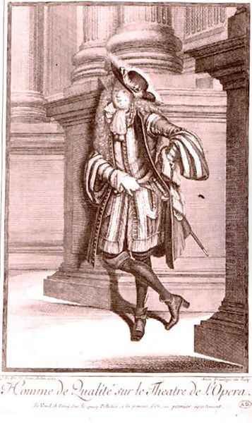 A Nobleman at the Theatre de lOpera, 1687 - view 1