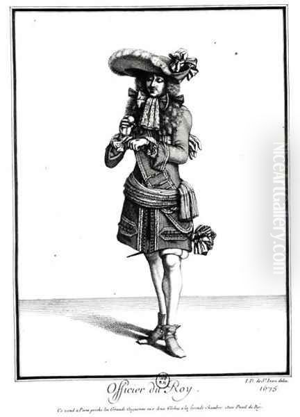 Kings officer, 1675 - view 1