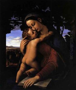 Madonna and Child 1820 by Julius Schnorr Von Carolsfeld