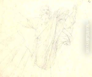 God the Father by Julius Schnorr Von Carolsfeld