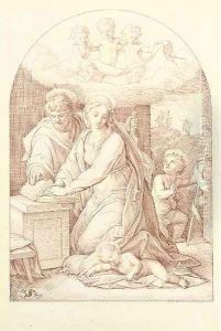 The Holy Family with the Infant Baptist by Julius Schnorr Von Carolsfeld