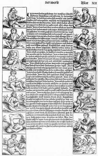 Nuremberg Chronicle, Sheet 12: Other Nations - view 1
