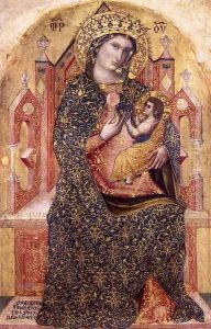 Virgin and Child, 1369 by Stefano Di Sant'Agnese