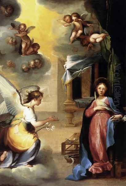 The Annunciation c. 1605 by Ventura Salimbeni
