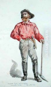 Portrait of a gold seeker in Nova Scotia, 1861