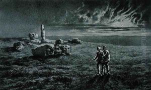 The Pierres Sottes, illustration for Legendes Rustiques by George Sand 1804-76 1858