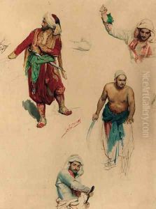 Studies of Turkish figures Studies of Turkish figures