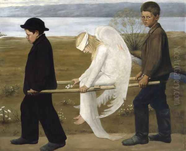 The Wounded Angel from 1903 - view 1